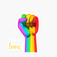 Love Is Love! - A Cute And Colorful Present For An LGBT Activist During The Pride Month!