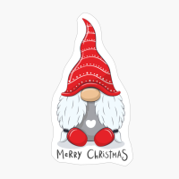 Cute Gnome Celebrating Christmas Holiday - A Funny Xmas Gift For Everybody!