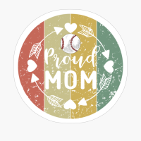 Baseball Proud Mom