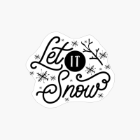 Let It Snow Winter Design