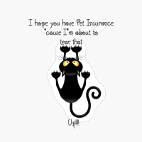 I Hope You Have Pet Insurance Humorous Pun