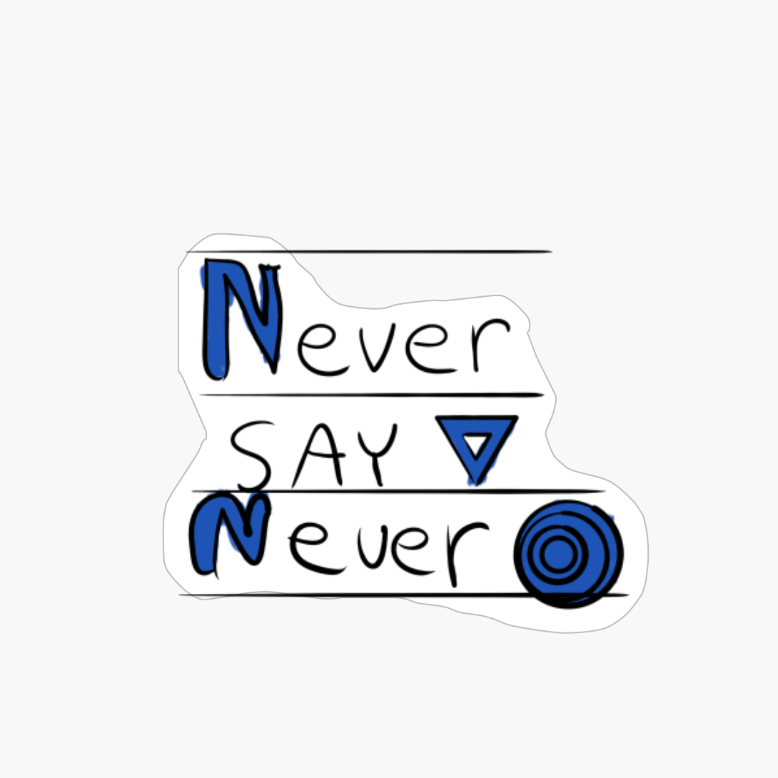 Never Say Never - Design