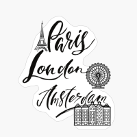 London Paris And Amsterdam