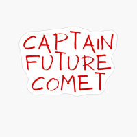 Captain Future Comet Typography