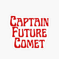 Captain Future Comet Typography