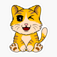 Kawaii Tiger Cat