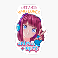 Just A Girl Who Loves Anime And K-pop - K-pop And Anime Lover