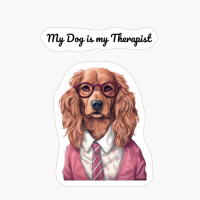 Female Beagle: "My Dog Is My Therapist"