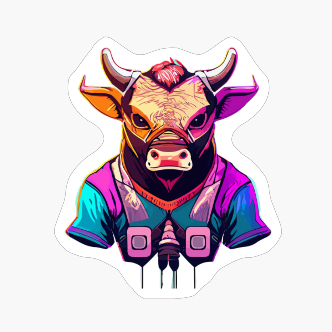 Cyberpunk Bull
