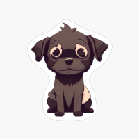 Sad Little Puppy, Dog Lovers, Drawing Style