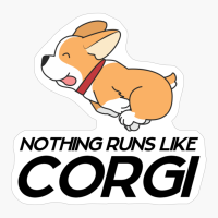 Nothing Runs Like Corgi Funny