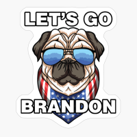 American BullDog Let's Go Brandon, Anti Biden Bulldogs Costume, Funny Bulldog Let's Go Brandon