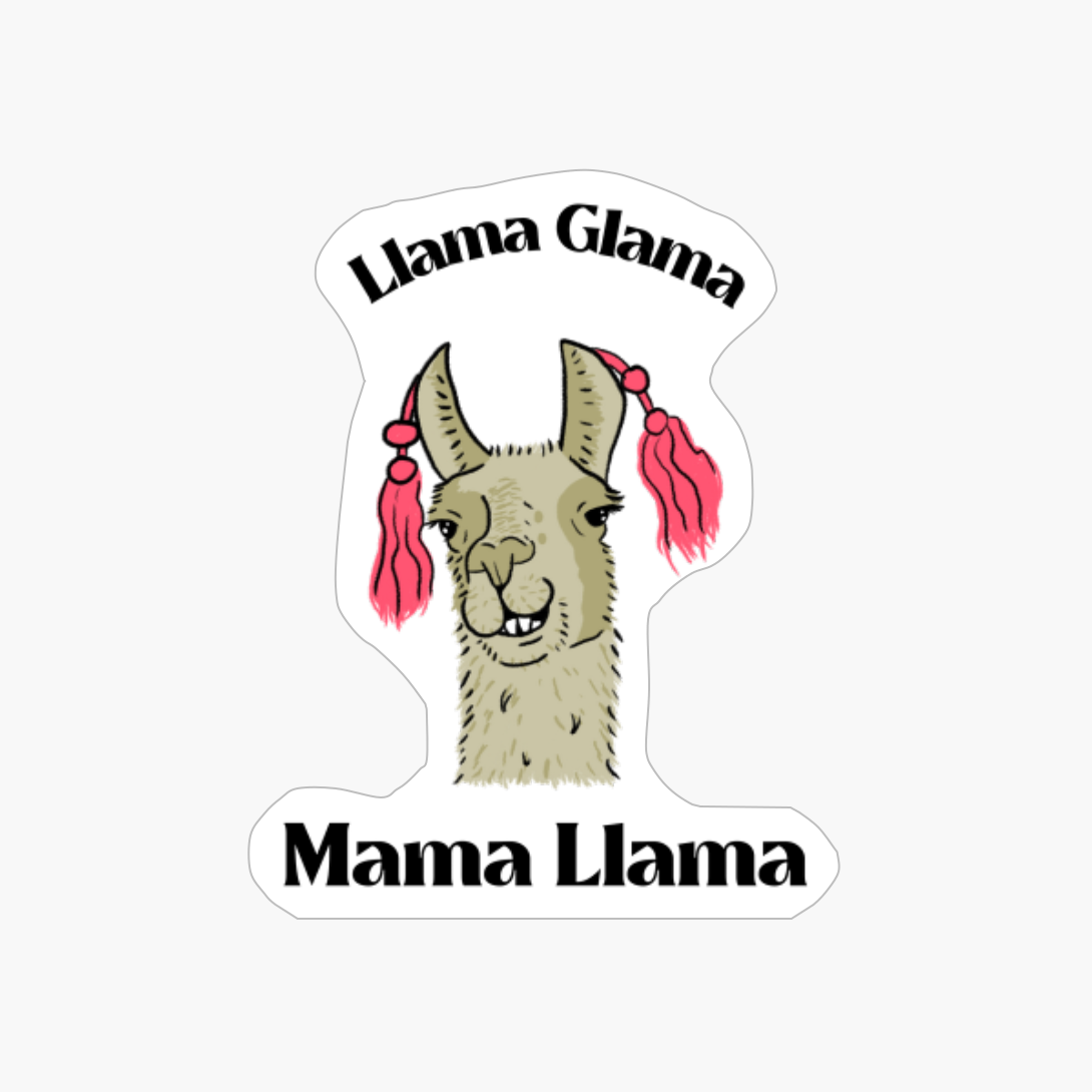 Llama Glama Mama Llama
