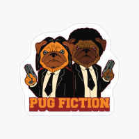 Pug Fiction Pulp Fiction Parody