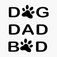 Mens Funny Pet Owner Fitness / Dog Dad Bod Shirt Tee