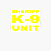 Sheriff K9 Unit K-9 Handler Deputy Police Dog On Duty Officer