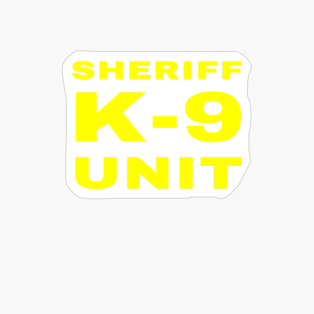 Sheriff K9 Unit K-9 Handler Deputy Police Dog On Duty Officer