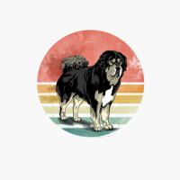 Vintage Mastiff Dog Gift