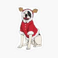 American Bulldog Christmas Dog Santa Xmas Gifts