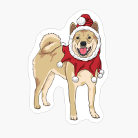Shiba Inu Christmas Dog Santa Xmas Gifts