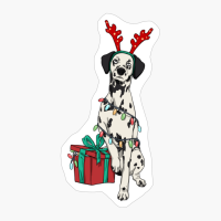 Dalmatian Christmas Dog Santa Xmas Gifts