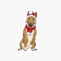 Bull Terrier Christmas Dog Santa Xmas Gifts