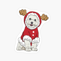 Bichon Frise Christmas Dog Santa Xmas Gifts