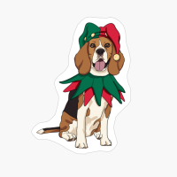 Beagle Christmas Dog Santa Xmas Gifts