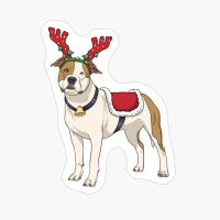 American Staffordshire Terrier Christmas Dog Santa Gifts