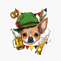 Chihuahua Oktoberfest Dog Lederhosen Gift German Beer Fest