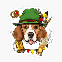 Beagle Oktoberfest Dog Lederhosen Gift German Beer Fest