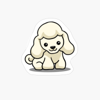 Cute Kawaii Poodle Chibi Dog Lover Gift Idea