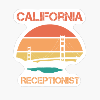 California Receptionist Golden Gate Bridge Sunset