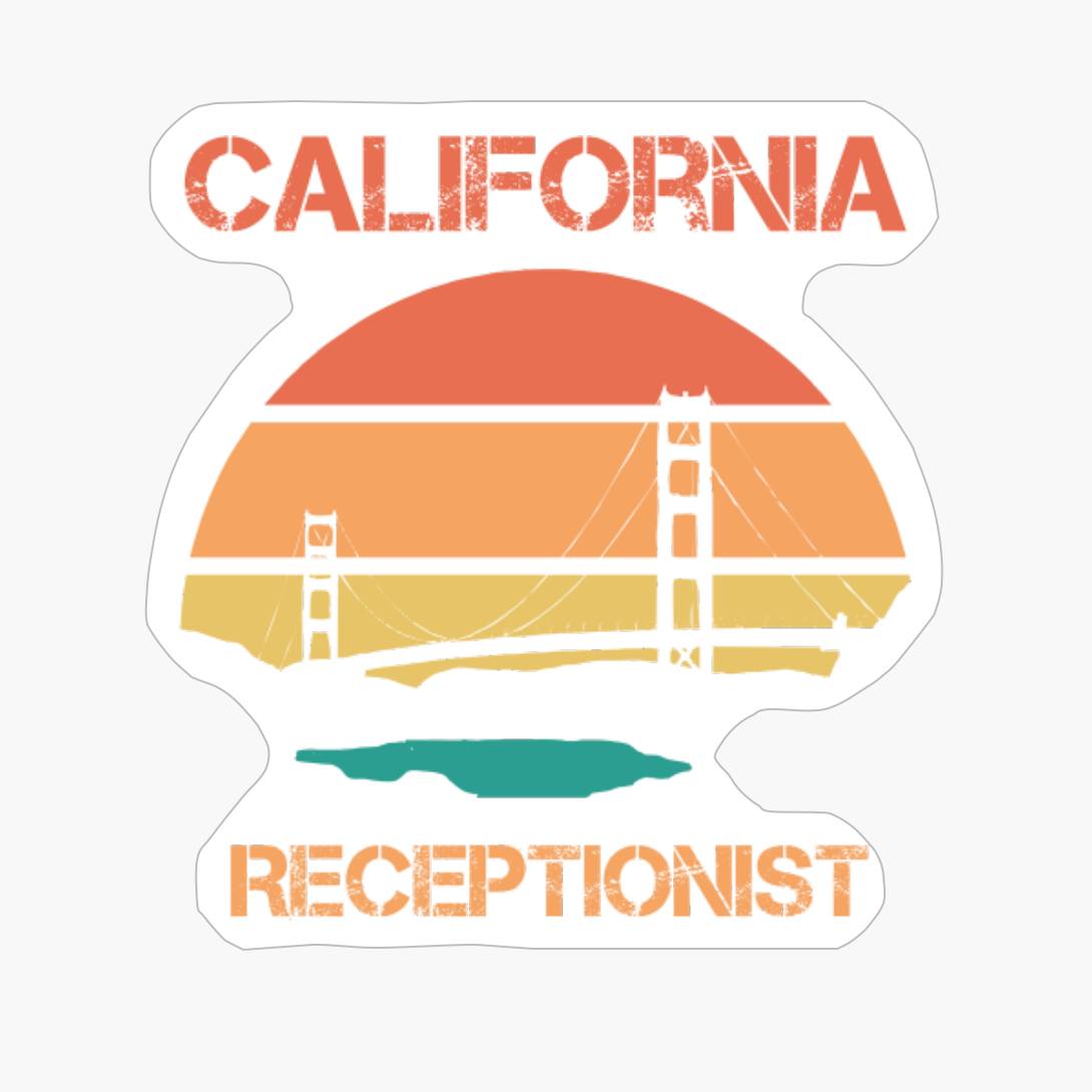 California Receptionist Golden Gate Bridge Sunset