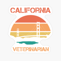 California Veterinarian Golden Gate Sunset