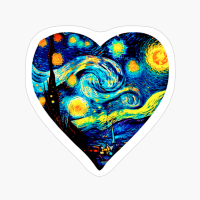Van Gogh Heart Starry Night Van Gogh Heart Anatomy