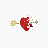 Copy Of Funky And Trendy Heart For Decorating Bags And Personal Belongings
