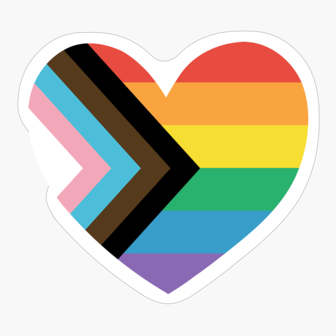 Pride Heart Flag