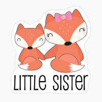 Cute Fox Little Sister Fox