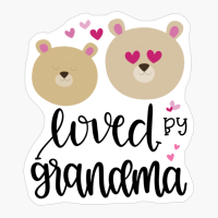 Kawali Gift For Grandchild Loved By Grandma Cute Bear Faces