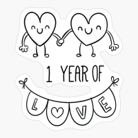 Doodle Hearts 1st Anniversary - 1 Year Of Love