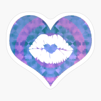 Heart #14 (Pixel Heart And Heart Lipstick)
