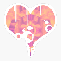 Heart #9 (Paint Drips)