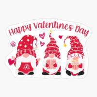 Happy Valentine's Day Gnomes