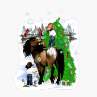 A Horse And Kid Christmas