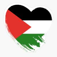 Palestine Palestinian Heart Love Flag