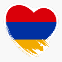 Armenian Armenia Heart Love Flag