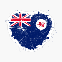 Tasmania Tasmanian Love Flag Pride Heritage Roots