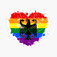 Germany German LGBT LGBTQ Gay Queer Trans Pride Love Flag Pride Heritage Roots