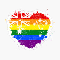 Australian Australia LGBT LGBTQ Gay Queer Trans Pride Love Flag Pride Heritage Roots